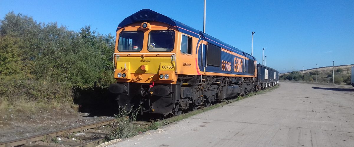 GB Railfreight freight train