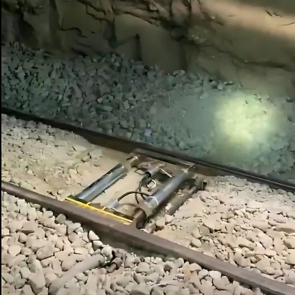 Sistema de pesaje dinámico ferroviario instalado Sistema de pesaje dinámico ferroviario instalado